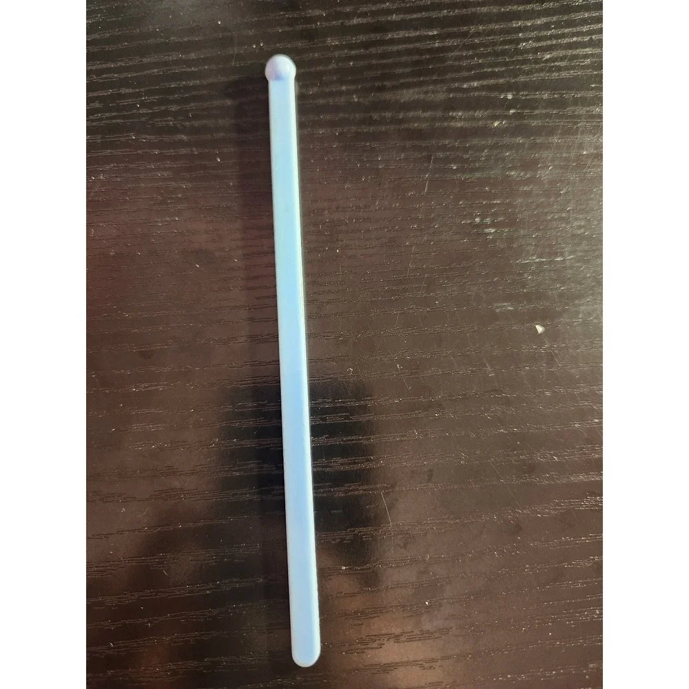 The Sands Las Vegas Nevada Plastic Swizzle Stir Stick Light Blue 5.5